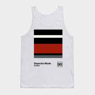 Violator / Original  Minimal Style Graphic Artwork Design Tank Top